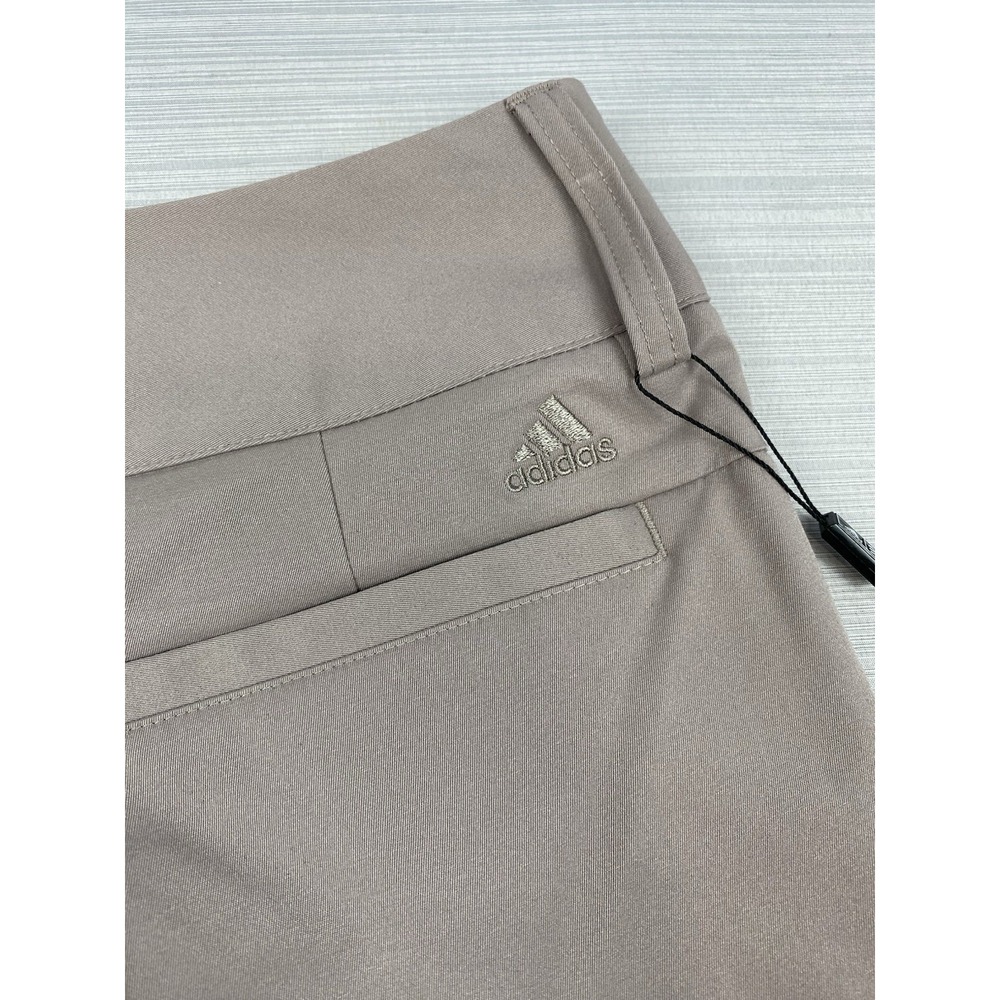 Adidas Climalite Golf Pants Women's Khaki‎ Straight-Leg Stretch Size 2 Trousers - Picture 15 of 16